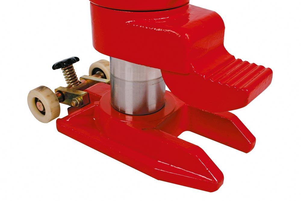Hydraulikheber, Traglast 25 t, Hubbereich Hubklaue 58-291 mm, Hubbereich Kopfplatte 505-738 mm, Gewicht 80 kg