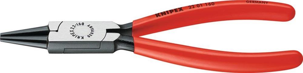 Rundzange Länge 160 mm Kopf poliert Mehrkomponenten-Hüllen Rundzange Länge 160 mm Kopf poliert Mehrkomponenten-Hüllen