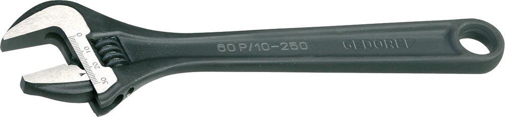 Rollgabelschlüssel 60 P 10 max. 30 mm Länge 255 mm mit Einstellskala Rollgabelschlüssel 60 P 10 max. 30 mm Länge 255 mm mit Einstellskala