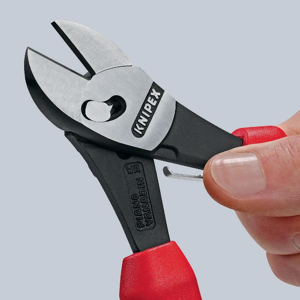 Hochleistungsseitenschneider TwinForce® Länge 180 mm poliert Mehrkomponenten-Hüllen