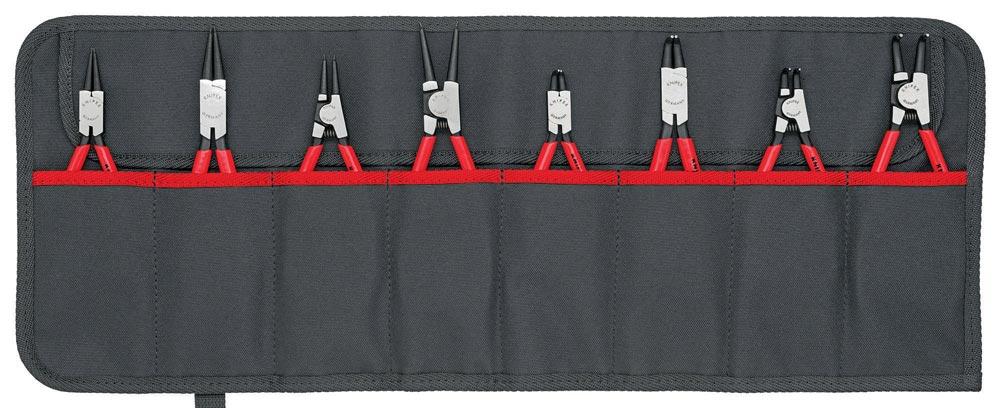 Sicherungsringzangensatz Version1 8-teilig in Rolltasche 10 - 60 mm Sicherungsringzangensatz Version1 8-teilig in Rolltasche 10 - 60 mm
