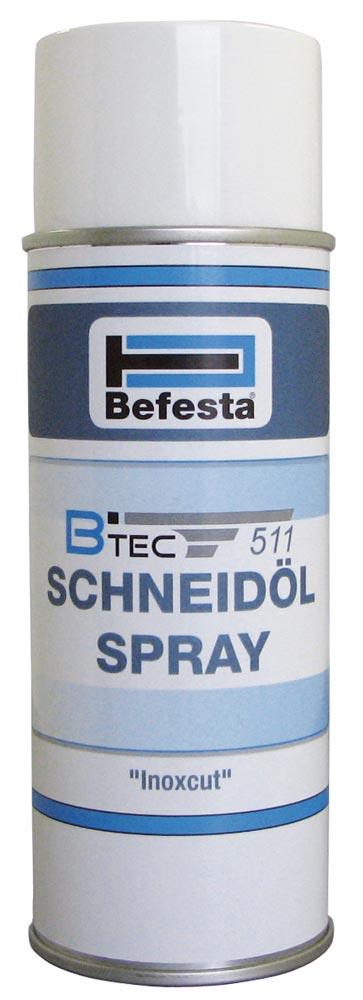 Schneidöl-Spray Btec 511 INOXCUT, 400 ml-Dose