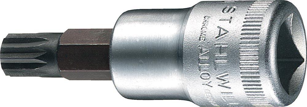 Steckschlüsseleinsatz 54 X 1/2  Innen-Vielzahn M10 Länge 60 mm