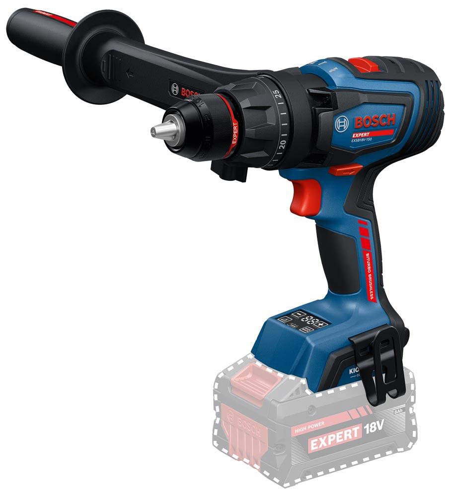 BOSCH EXPERT Akku-Schlagbohrschrauber EXSB 18V-150 18 V 2x8,0Ah 1x5,5 Ah in L-BOXX