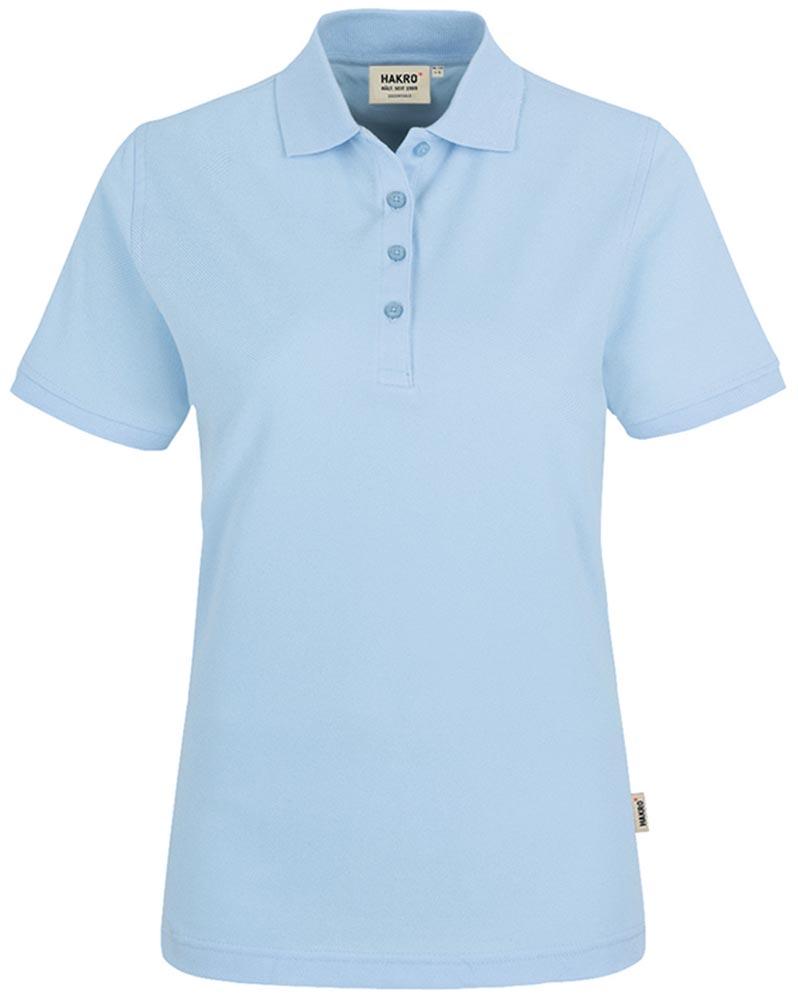 Damen-Polo-Shirt Classic, Farbe eisblau, Gr. XS