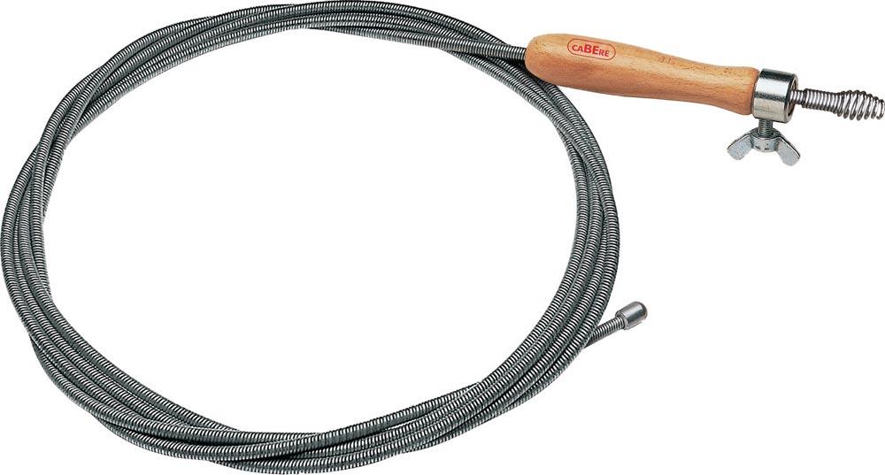 Rohrreinigungswelle Länge 10 m Wellen-Ø 9 mm Krallen-Ø 20 mm einlagig