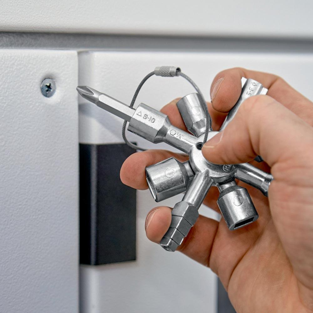 Schaltschrankschlüssel TwinKey® 6 Funktionen mit Magnet Verbindung Schaltschrankschlüssel TwinKey® 6 Funktionen mit Magnet Verbindung