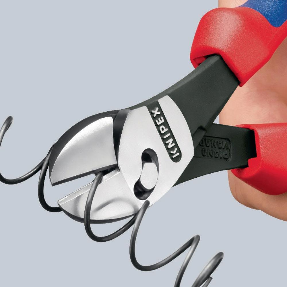 Hochleistungsseitenschneider TwinForce® Länge 180 mm poliert Mehrkomponenten-Hüllen