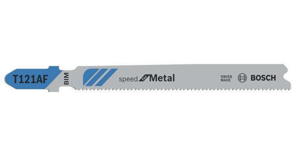 Stichsägeblatt T 121 AF Gesamtlänge 92 mm Zahnteilung 1,2 mm BIM 5 Stück / Karte