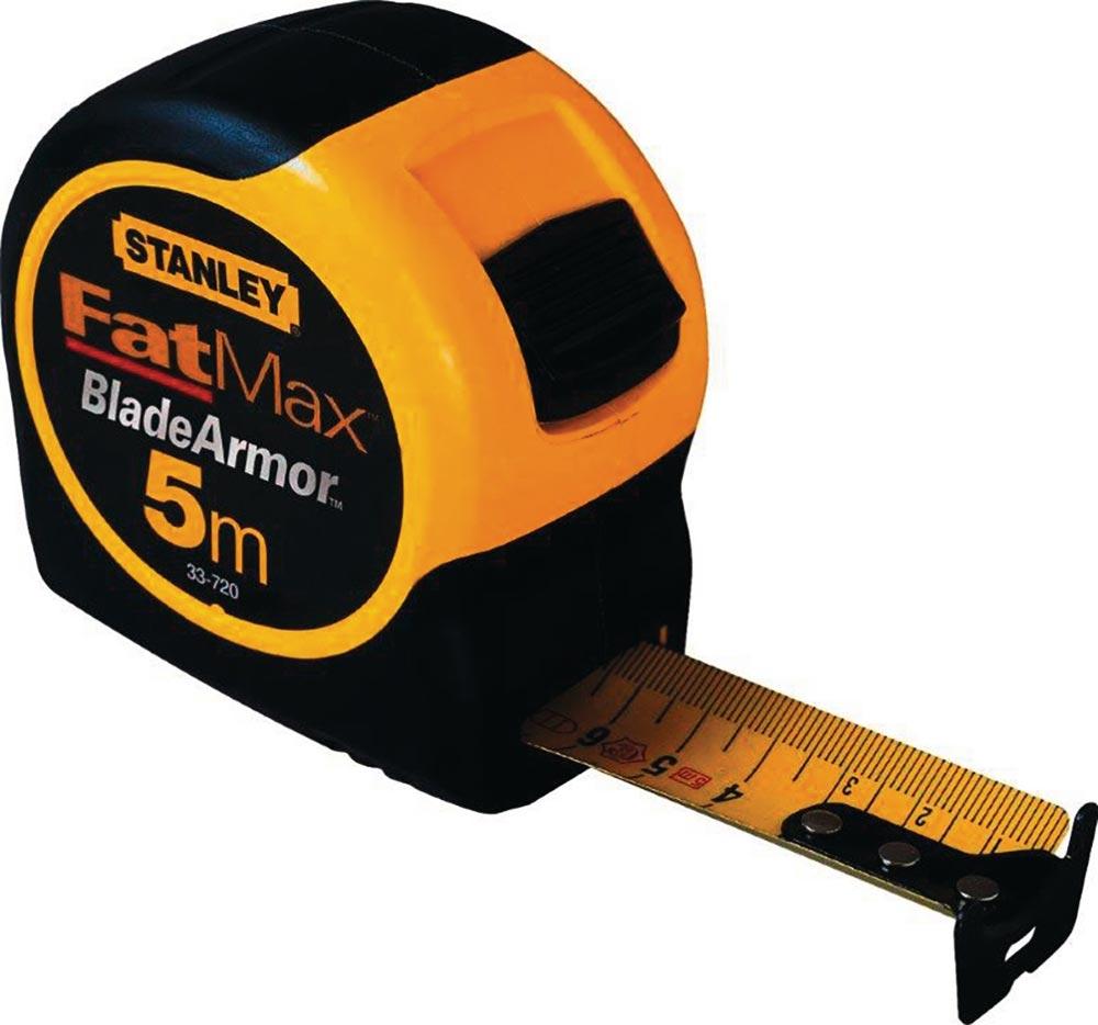 Taschenrollbandmaß FatMax® BladeArmor Länge 10 m Breite 32 mm mm/cm EG II Kunststoff Feststeller SB