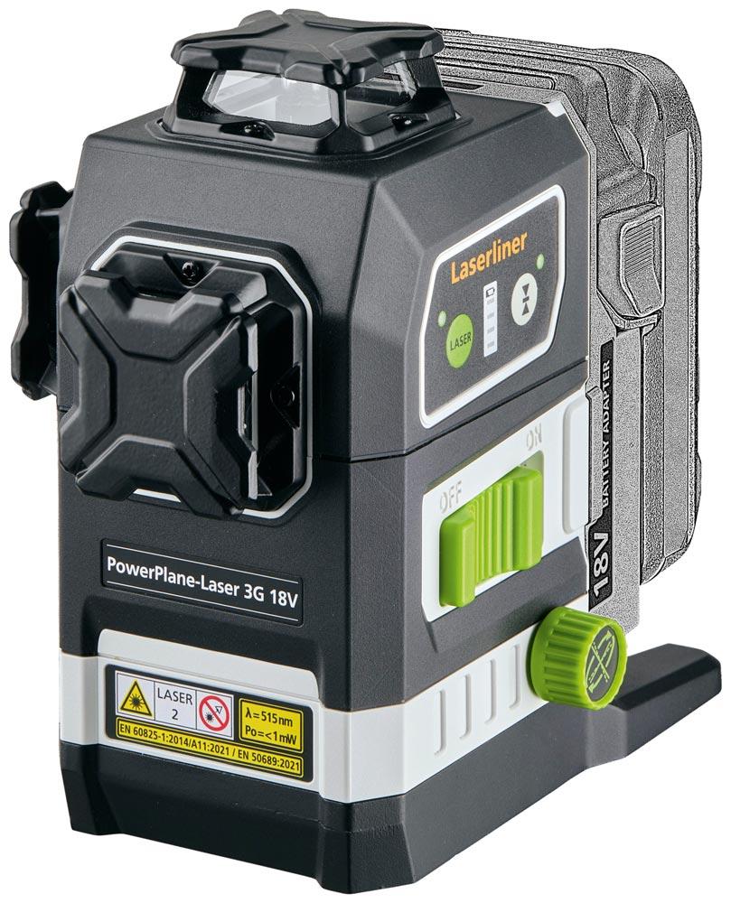 18 V PowerPlane 3D Linienlaser Multi-Akku in L-BOXX (ohne Akku) 18 V PowerPlane 3D Linienlaser Multi-Akku in L-BOXX (ohne Akku)