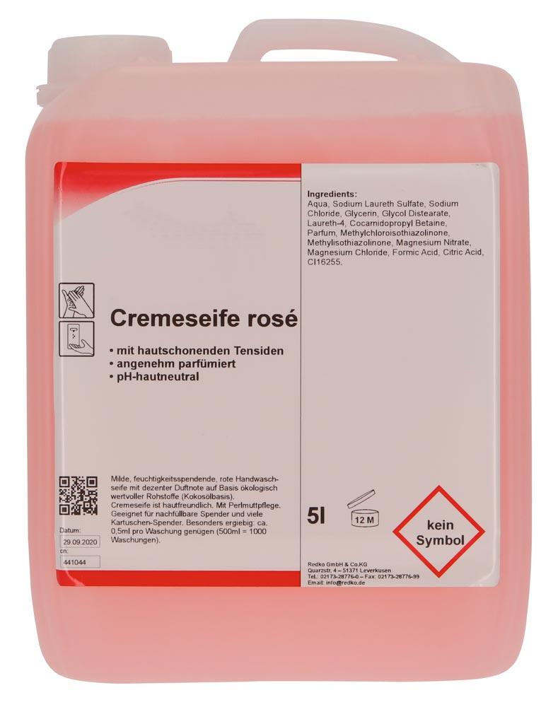 Creme-Seife, 5 l Kanister, Rose