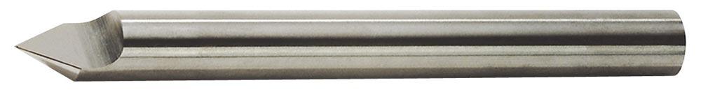 Gravierstichel Profil D Ø 3 mm VHM Gesamtlänge 40 mm