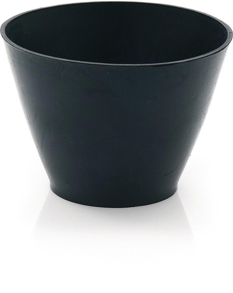 Gipsbecher Höhe 130 mm Ø oben:125 / unten: 90 mm konisch für Nitrolacke geeignet TPE schwarz Gipsbecher Höhe 130 mm Ø oben:125 / unten: 90 mm konisch für Nitrolacke geeignet TPE schwarz