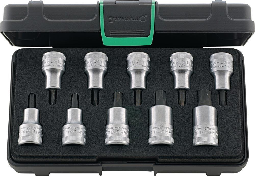 Steckschlüsselsatz 54TX/10 10-teilig 1/2  T20 - T60 Steckschlüsselsatz 54TX/10 10-teilig 1/2  T20 - T60