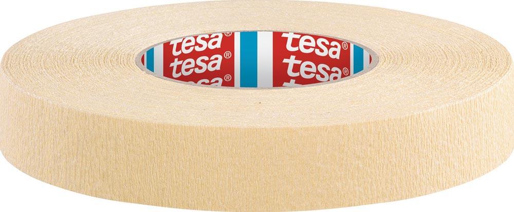 Kreppband tesakrepp® 4322 stark gekreppt chamois Länge 50 m Breite 25 mm Rolle