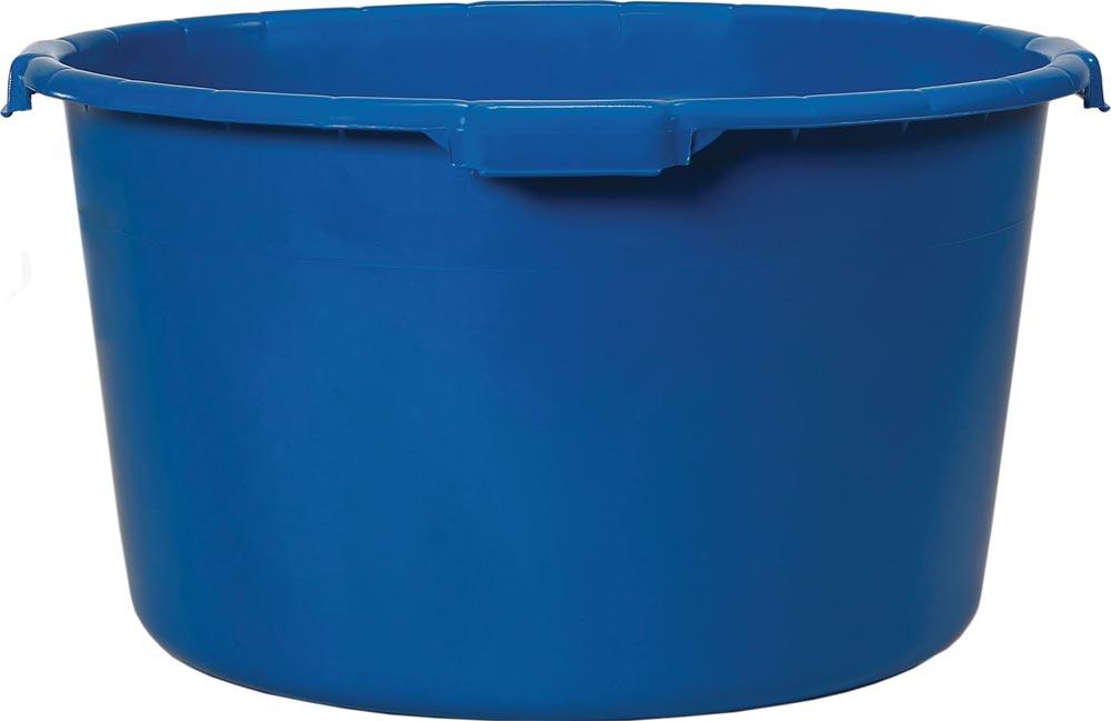 Mörtelkübel 90 l mit verstärktem Boden blau