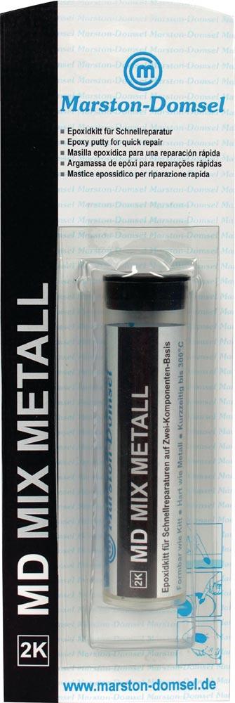 Reparaturkitt MD MIX METALL grau-schwarz 56 g Stick