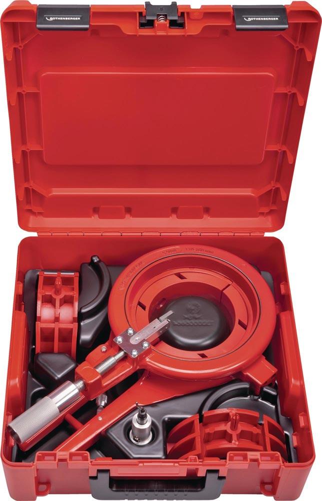 Abstech-/Anfas-Systemwerkzeug ROCUT® 160 Set für Kunststoffrohre