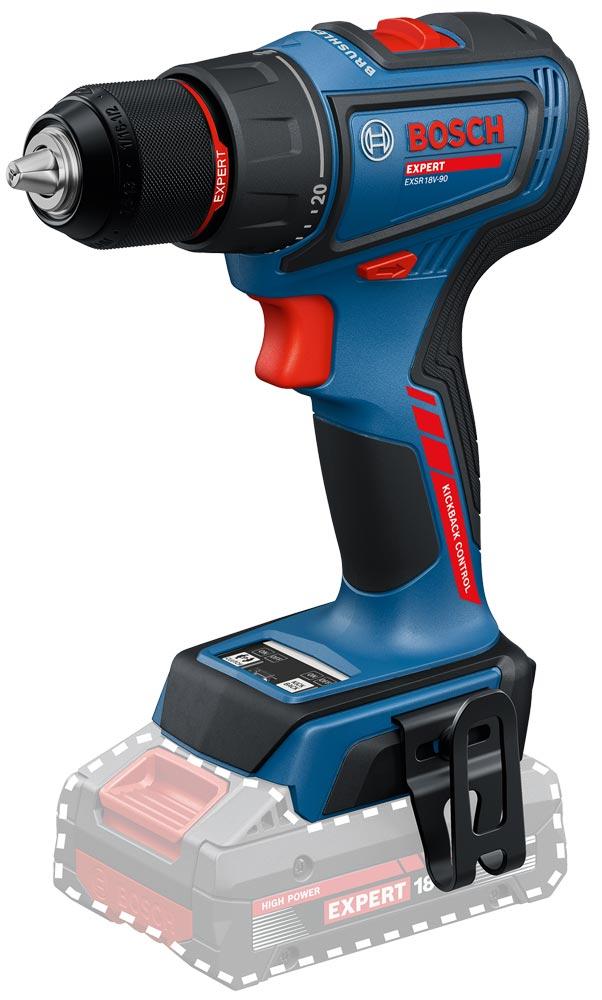 BOSCH EXPERT Akku-Bohrschrauber EXSR 18V-90 18 V 3x4,0 Ah in L-BOXX