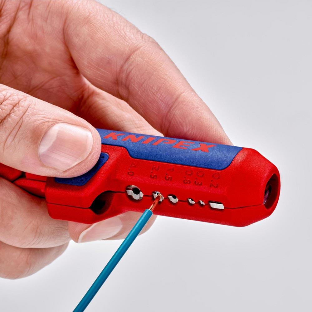 Universal Abmantelungswerkzeug ErgoStrip® Gesamtlänge 130 mm für Linkshänder Universal Abmantelungswerkzeug ErgoStrip® Gesamtlänge 130 mm für Linkshänder