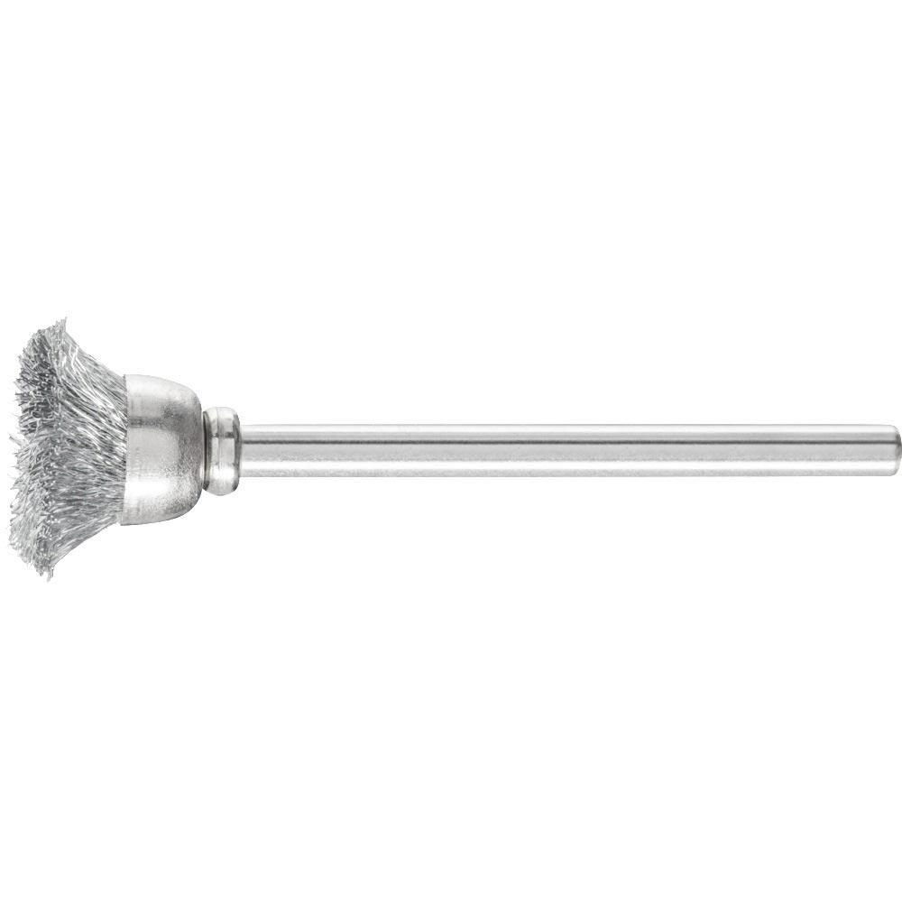 Minitopfbürste TBU 1503/3 ST 0,10 D15xB3xL5mm Stahl Minitopfbürste TBU 1503/3 ST 0,10 D15xB3xL5mm Stahl