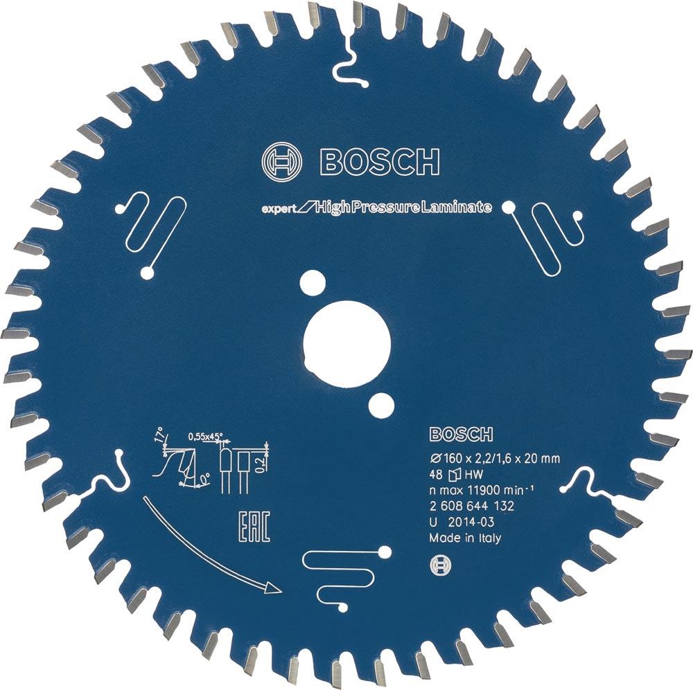 Kreissägeblatt Außen-Ø 160 mm Zähnezahl 48 TR-F Bohrung 20 mm Schnittbreite 2,2 mm HM