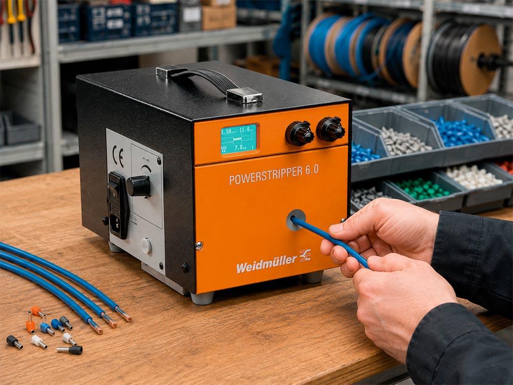 WEIDMÜLLER Abisolierautomat Powerstripper 6,0 / 0,05 - 6,0 mm (AWG 30-10)