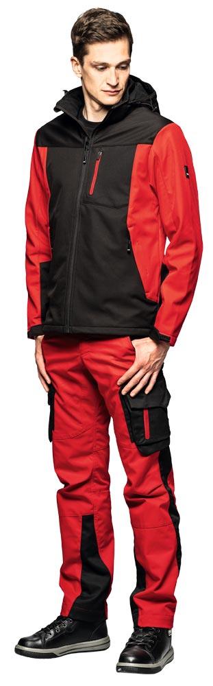 Softshelljacke JANNIK Größe XL royal/schwarz