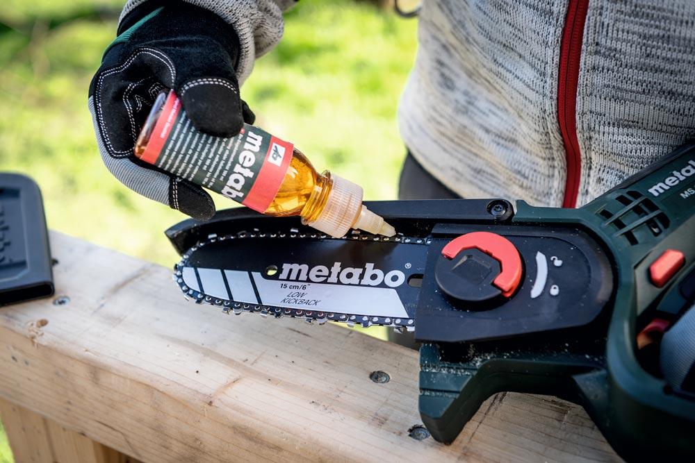 METABO Akku-Gehölzsäge MS 18 LTX 15