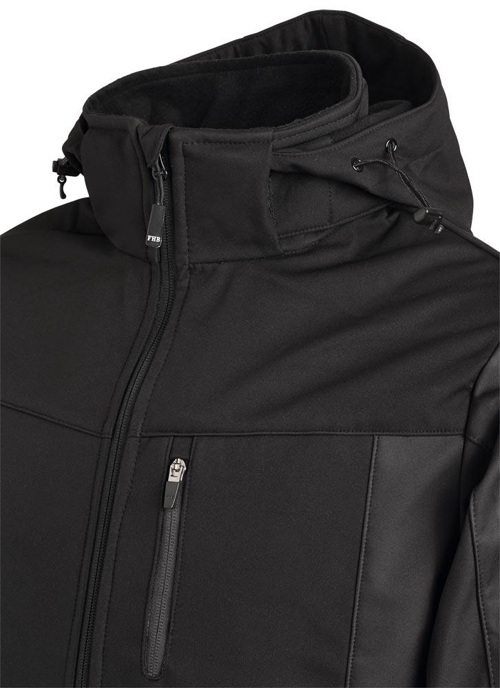 Softshelljacke JANNIK Größe M anthrazit/schwarz