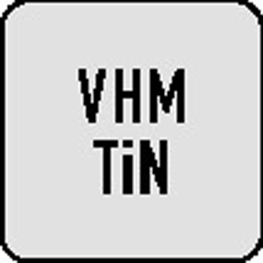 Gewindeausbohrwerkzeug M5 VHM TiN Zähnezahl 3