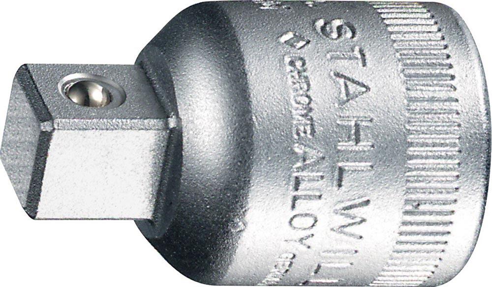Reduzierstück 513 Antriebsvierkant 1/2  Abtriebsvierkant 3/8  Länge 38,5 mm Reduzierstück 513 Antriebsvierkant 1/2  Abtriebsvierkant 3/8  Länge 38,5 mm
