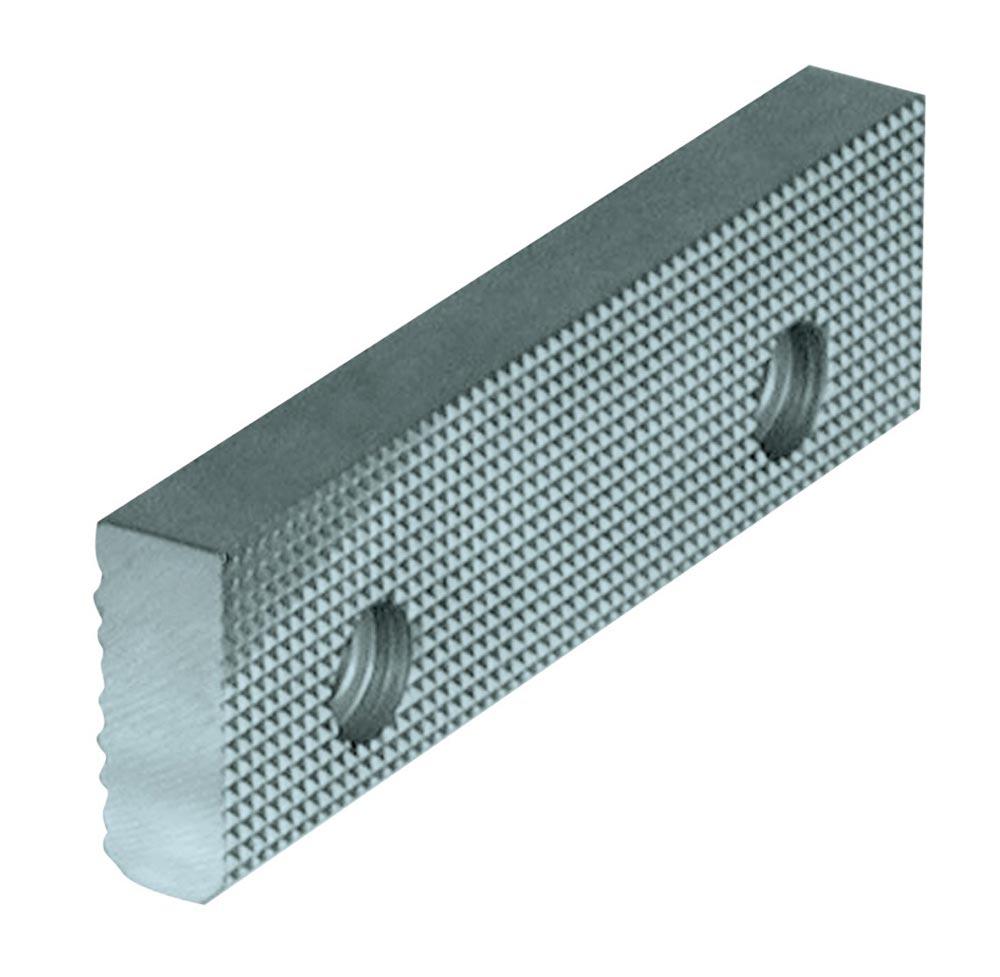 Normalbacke SGN-F für Backenbreite 125 mm feingeriffelt/gerillt Backenhöhe 39,7 mm