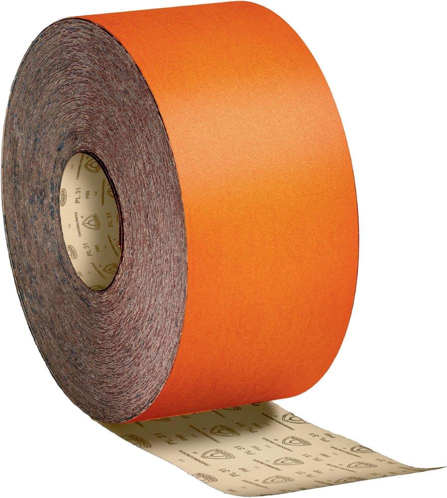 Schleifrolle PL 31 B 110 mm Körnung 100 für Farbe/Lack/Spachtel/Holz Korund