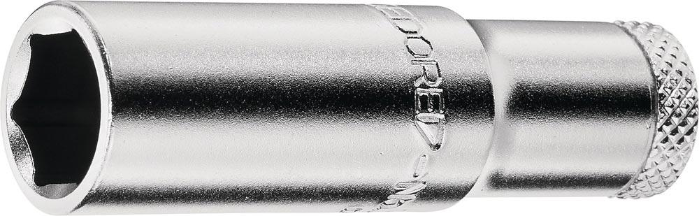 Steckschlüsseleinsatz 20 L 1/4  6-kant, lang Schlüsselweite 10 mm Länge 50 mm