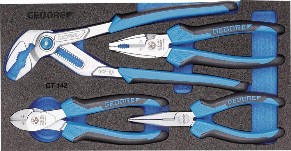 Werkzeugmodul 1500 CT1-142 4-teilig 1/3-Modul Zangensatz