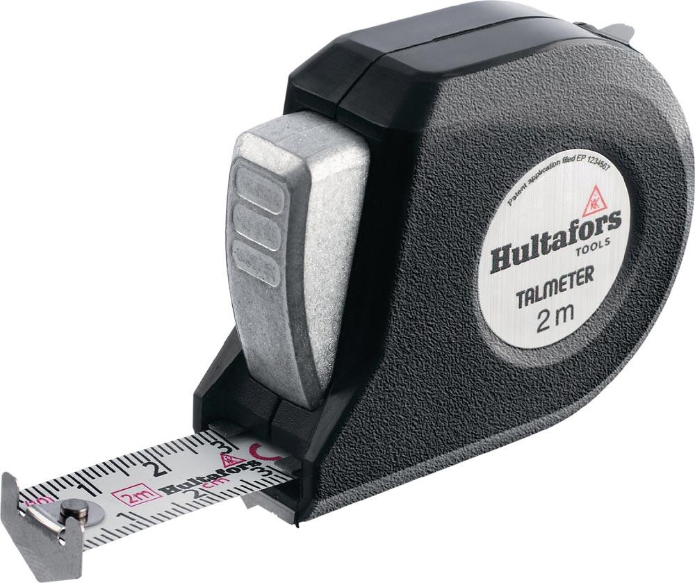 Taschenrollbandmaß Talmeter Länge 2 m Breite 16 mm mm/cm EG II ABS Messlasche