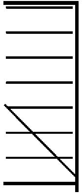 Archiv-Steckregal, Anbaufeld, doppelseitig, 2x7 Pendelstangen, Traglast je Pendelstange 40 kg, BxTxH 1130x700x2200 mm, RAL 7035 lichtgrau