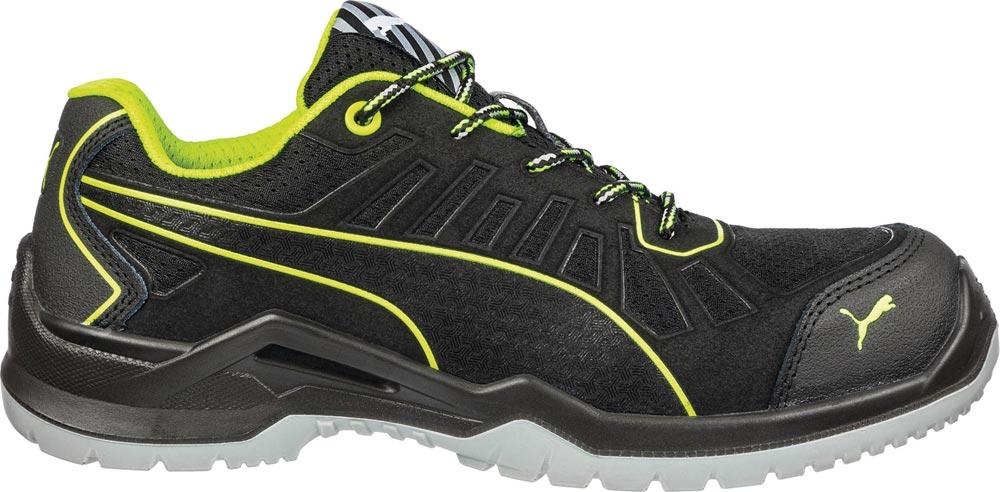 Sicherheitsschuh Fuse TC Green Low Größe 44 schwarz/grün S1P SRC ESD EN ISO 20345 Mikrofaser/Mesh
