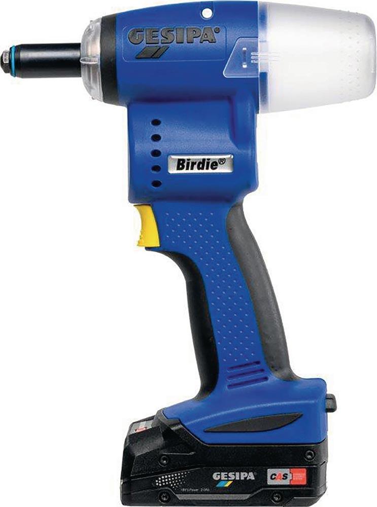 Akku-Blindnietsetzgerät Birdie® 5-teilig 10000 N im Karton