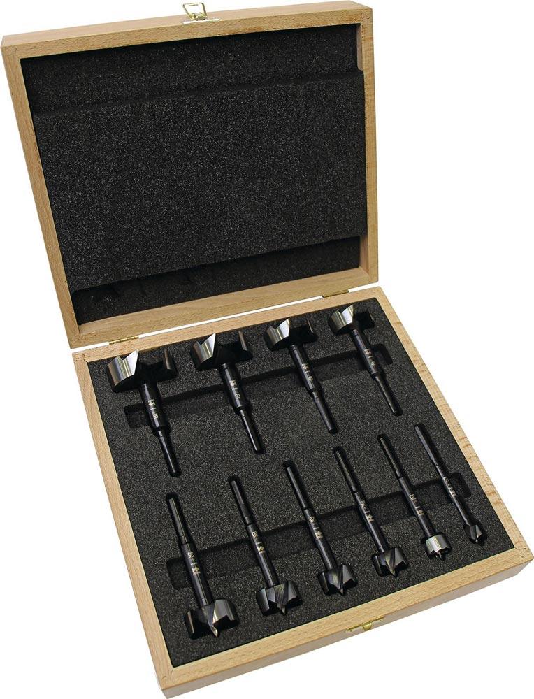 Forstnerbohrersatz BLACK SHARK PRO 10-teilig Ø 15,20,25,26,30,35,40,45,50,55 mm Forstnerbohrersatz BLACK SHARK PRO 10-teilig Ø 15,20,25,26,30,35,40,45,50,55 mm