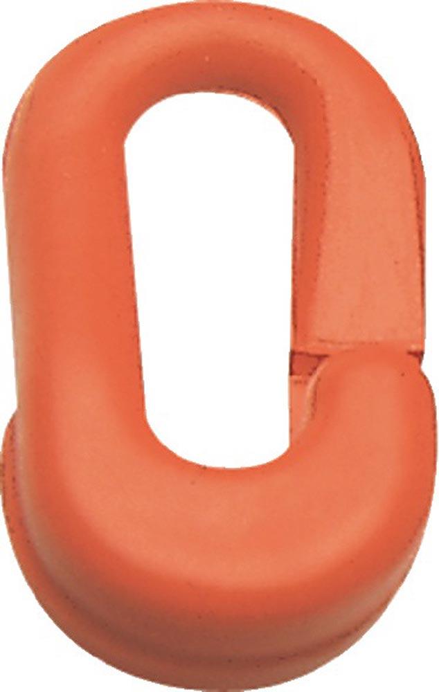 Notglied Kunststoff rot 6 mm für Absperrketten Notglied Kunststoff rot 6 mm für Absperrketten