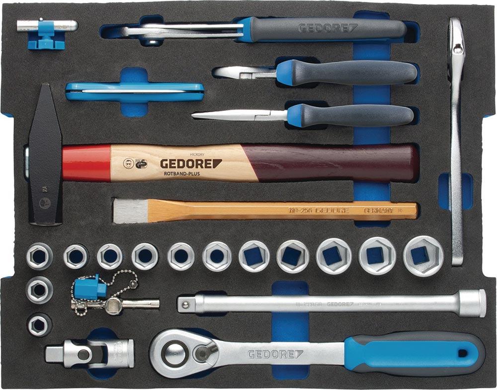 Werkzeugsortiment 1100-01 58-teilig allgemeines Handwerk L-Boxx