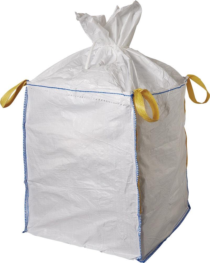 Transportsack Big Bag Länge 900 mm Breite 900 mm Höhe 1100 mm Tragfähigkeit 1000 kg Aufdruck: ohne