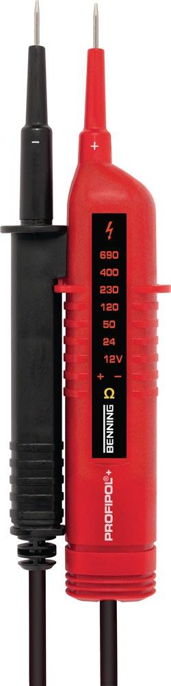 Spannungs-/Durchgangsprüfer PROFIPOL®+ 12-690 V AC/DC CAT III 600V/CAT II 690 V