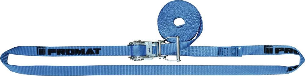 Zurrgurt DIN EN 12195-2 Länge 4 m Breite 25 mm mit Ratsche LC U 1500 daN