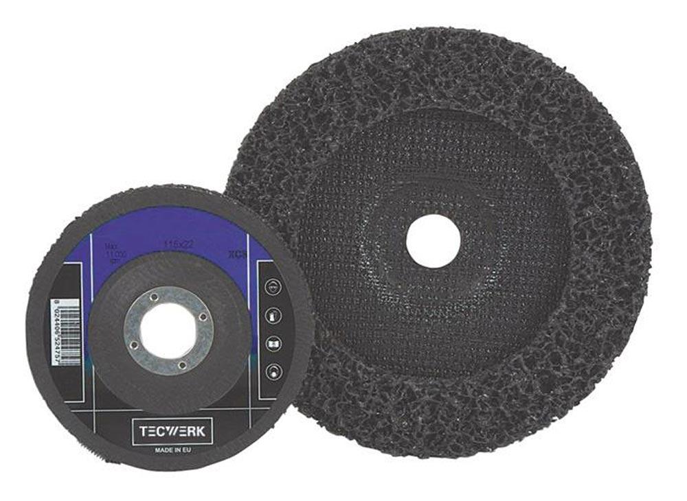 Grobreinigungsscheibe Ø115x22mm extra coarse Bohrung 22,23 mm Grobreinigungsscheibe Ø115x22mm extra coarse Bohrung 22,23 mm