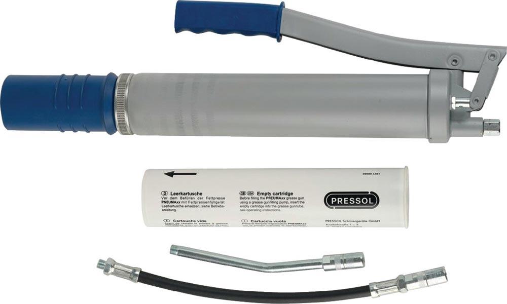Handhebelfettpresse Pneumaxx für 400 g Kartuschen/loses Fett 500 cm Handhebelfettpresse Pneumaxx für 400 g Kartuschen/loses Fett 500 cm