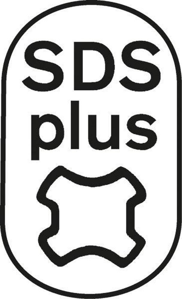 Hammerbohrer-Satz Expert SDS plus-7X 5- teilig SDS Plus Kunststoffkassette mit Euroloch